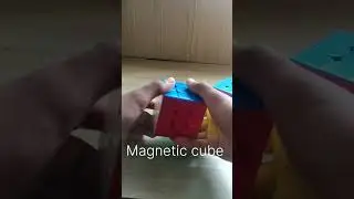 Normal cube VS Magnetic cube which one wins tell in comment