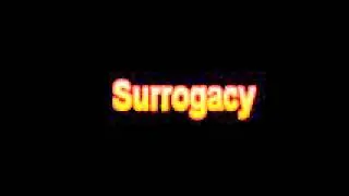 What Is The Definition Of Surrogacy Medical School Terminology Dictionary