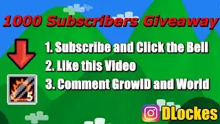 1000 Subscribers Giveaway Winners! | Growtopia
