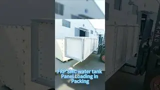 Tanque De Fibra De Vidrio Fiberglass reinforced Plastic GRP SMC sectional Panel Water Tank Reservoir