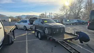Donor car for the i8 Engine Swap project has arrived!! Did you guess the right motor?