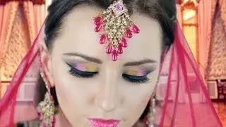 Colourful Indian & Asian Bridal : Wedding : Reception : Walima Makeup Tutorial