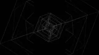 Concentric Cubes - Algorithmic Art