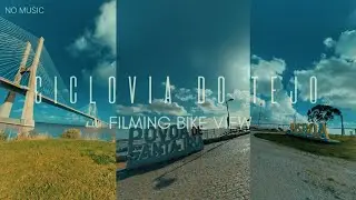 4K 🇵🇹 Ciclovia do Tejo Portugal | Filming E-Bike View | No Music