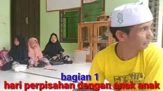 hari perpisahan dengan anak anak (bagian 1) mesjid Al ikhsan PT DWK.