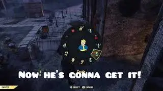 Sharing the Holiday cheer in Fallout 76 #fallout76 #Holidays