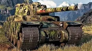 World of Tanks Type 5 Heavy - 9 Kills, 9K Damage (1 vs 5) | Best tank battles