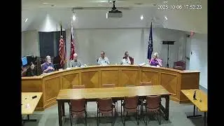 Town of Newburgh Plan Commission Meeting - October 6, 2025