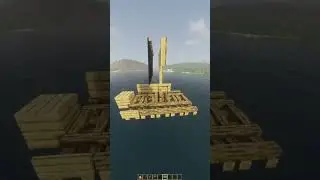 Minecraft Simple Boat #shorts #minecraftshorts
