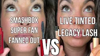 Live Tinted Legacy Lash против туши Smashbox Super Fan | Честный тест на стойкость и сравнительны...