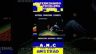 El AMC revienta extraterrestres en AMSTRAD CPC PLUS