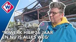 Bekende motorzaak verwoest door grote brand