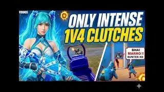 HUNTER isLIVE🔴 | One Man Show BGMI #hunterislive #iphone #rush #conqueror #intense #gameplay