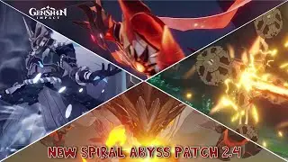 NEW SPIRAL ABYSS PATCH 2.4 FLOOR 12 | GENSHIN IMPACT