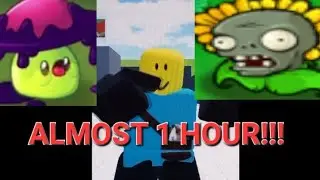 PvZ Theme bass boosted with munchii dancin, Almost 1 hour!!!