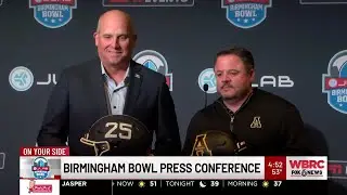 Birmingham Bowl press conference