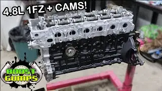 Forged Stroker 1FZ ASMR || FZJ105 Turbo Build! || Episode 3