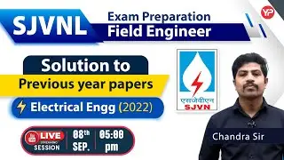 SJVNL Solutions to Previous year papers | Electrical Engg. #sjvnl #live