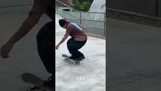Fakie 540 bigspin no solo &eacute; f&aacute;cil?? #skateboarding #art #love #skate