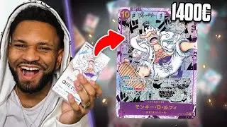 J'Ouvre les NOUVELLES CARTES ONE PIECE - LUFFY GEAR 5 (CARTON OP-05)