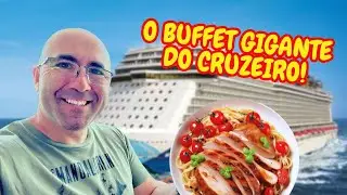 Como &eacute; o buffet gigantesco do maior cruzeiro do mundo: Wonder of the Seas