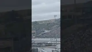 David Fried burger of roadkill car show on motor trend tv calling nhra Sonoma raceway event