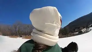 Snowboarding Whitetail Resort, 2026.  Playing hooky with my daughter