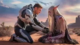 Abandoned Alien Princess Rescued by a Brave Human | HFY Sci-Fi Story
