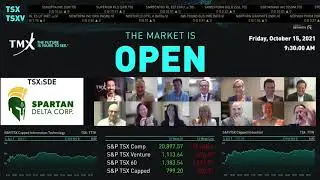 Spartan Delta Corp. Virtually Opens the Market Friday October 15, 2021