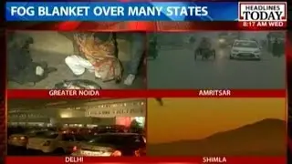 Cold wave continues unabated in North India
