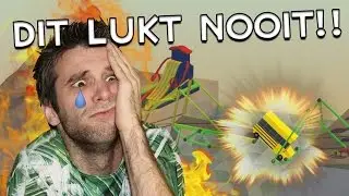 DIT LUKT TOCH NOOIT!? POLY BRIDGE met DAVID!
