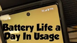 Pixel 6 Battery Life in a Day ( Based On My Usage )