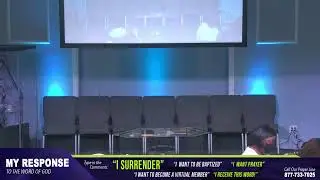 Streaming Worship in The Temple with Pastor Wes Taylor
