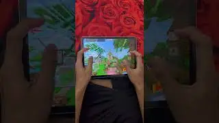 Playing Minecraft on Ipad (Handcam) #minecraft #minecraftshorts #minecraftpe #ipad