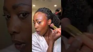 Sunset Blush Makeup - How to Apply Cream Blush on Dark Skin