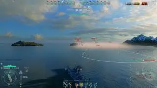 WOWs Replay CL T10 USS Worcester