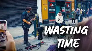 Stray Melody - Wasting Time (Live Busking on Grafton st)