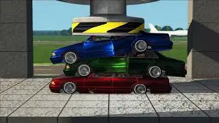 Cars vs Hydraulic Press - BeamNG drive