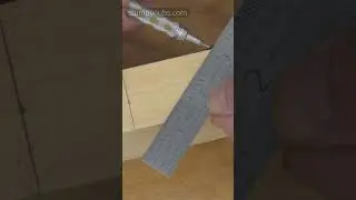 Make SQUARE holes with ROUND drill bits