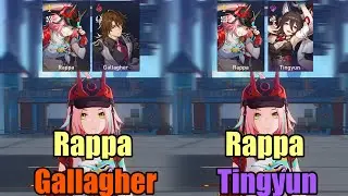 How Much Does Tingyun vs Gallagher Buff Rappa ? || HSR