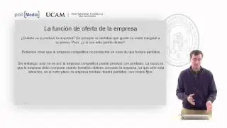 Microeconomía II - La competencia perfecta (7) - Alfonso Rosa