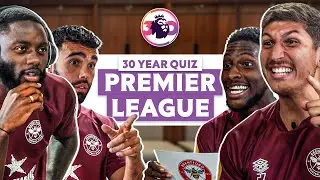 PREMIER LEAGUE 30 year quiz *GOES WRONG*! | Janelt, Raya, Dasilva and Baptiste FACE OFF 😂
