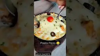 Pasta Pizza Cheese Pull 🤤🤤  #youtubeshorts #paneertikka #streetfood #dosa #chicken