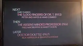 TCM Turner Classic Movies Thanksgiving Movie Club Family Classics Bumper part 2
