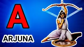 A for Arjun B for Balarama | A for Arjun, B for Balram, C for Chanakya || Learn ABCD |New abcd