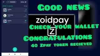 Zpay Token 40 Recieved Update ||KOKCRYPTO AIRDROP