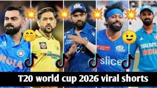 Cricket TikTok reels 2025 || IPL TikTok reels New|| New 🔥 {2025} cricket world cup TikTok videos