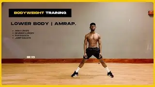 15-Min Lower Body AMRAP | Strength, Power & Endurance Burn.