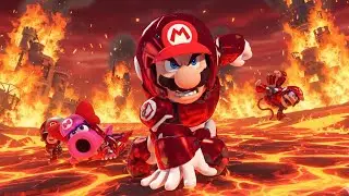 Team Mario vs Team Peach - Epic Match | Mario Strikers Battle League Football
