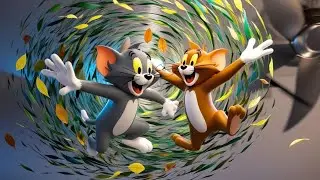 Tom and Jerry Fan Wind Tunnel Adventure 🌀😹 | Funny Cartoon Chase for Kids